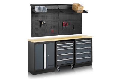 Garageinredning Homeworx Panel Komplett 2