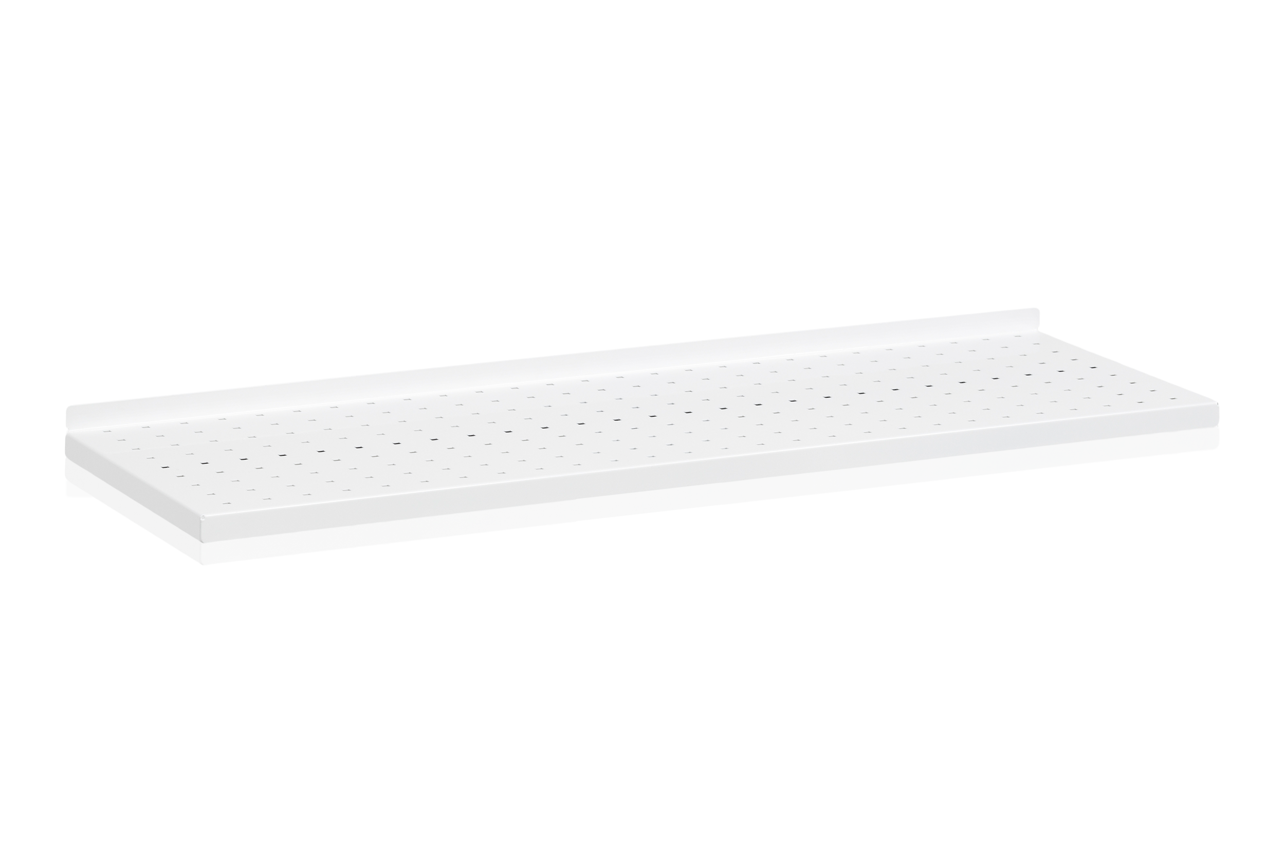 Steel Shelf Perforated 900x300 mm White