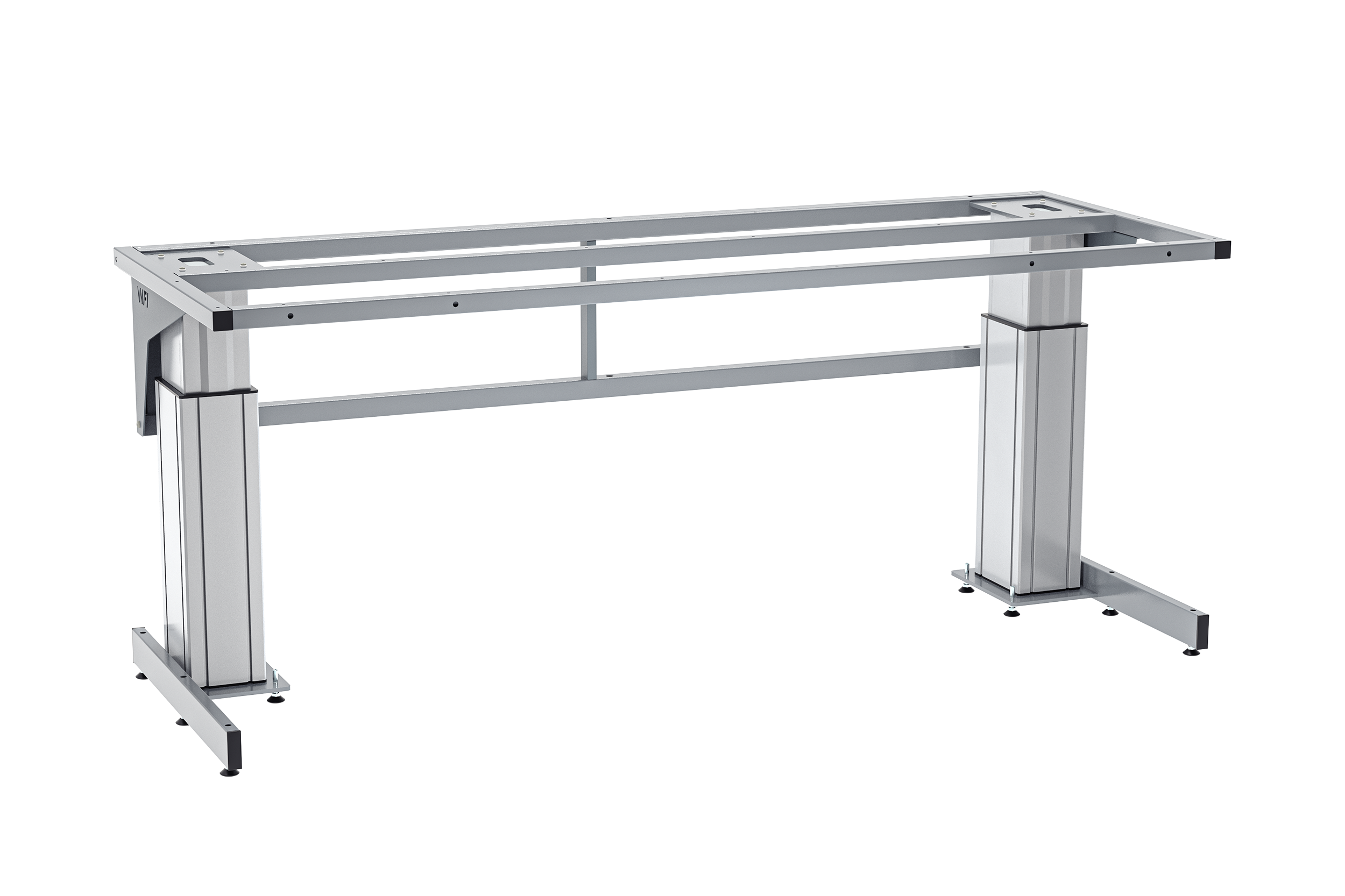 Bordsstativ W600 2000x800 mm exklusive bordsskiva