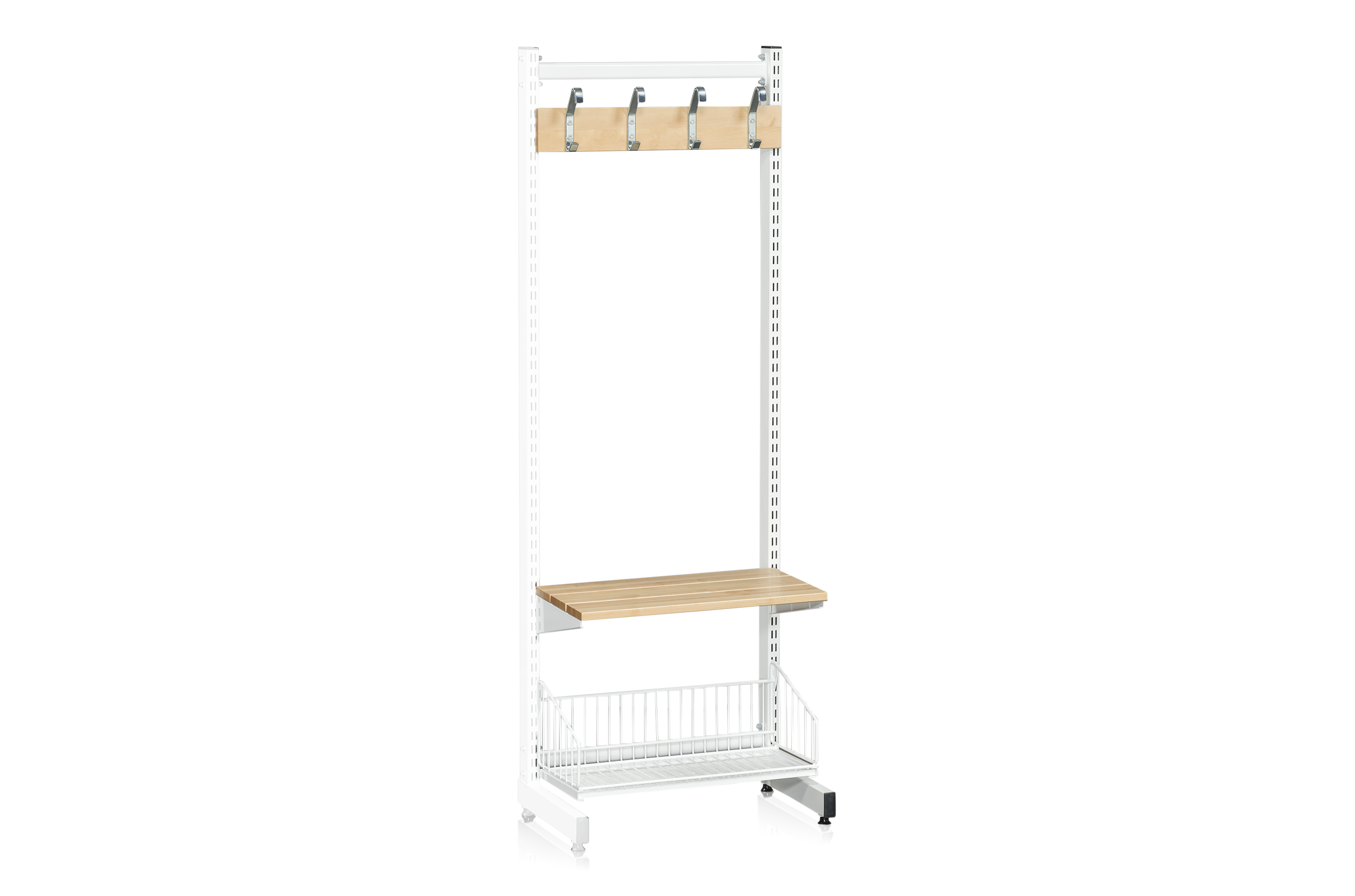 L-Stand Extension 600 mm Complete 1 White