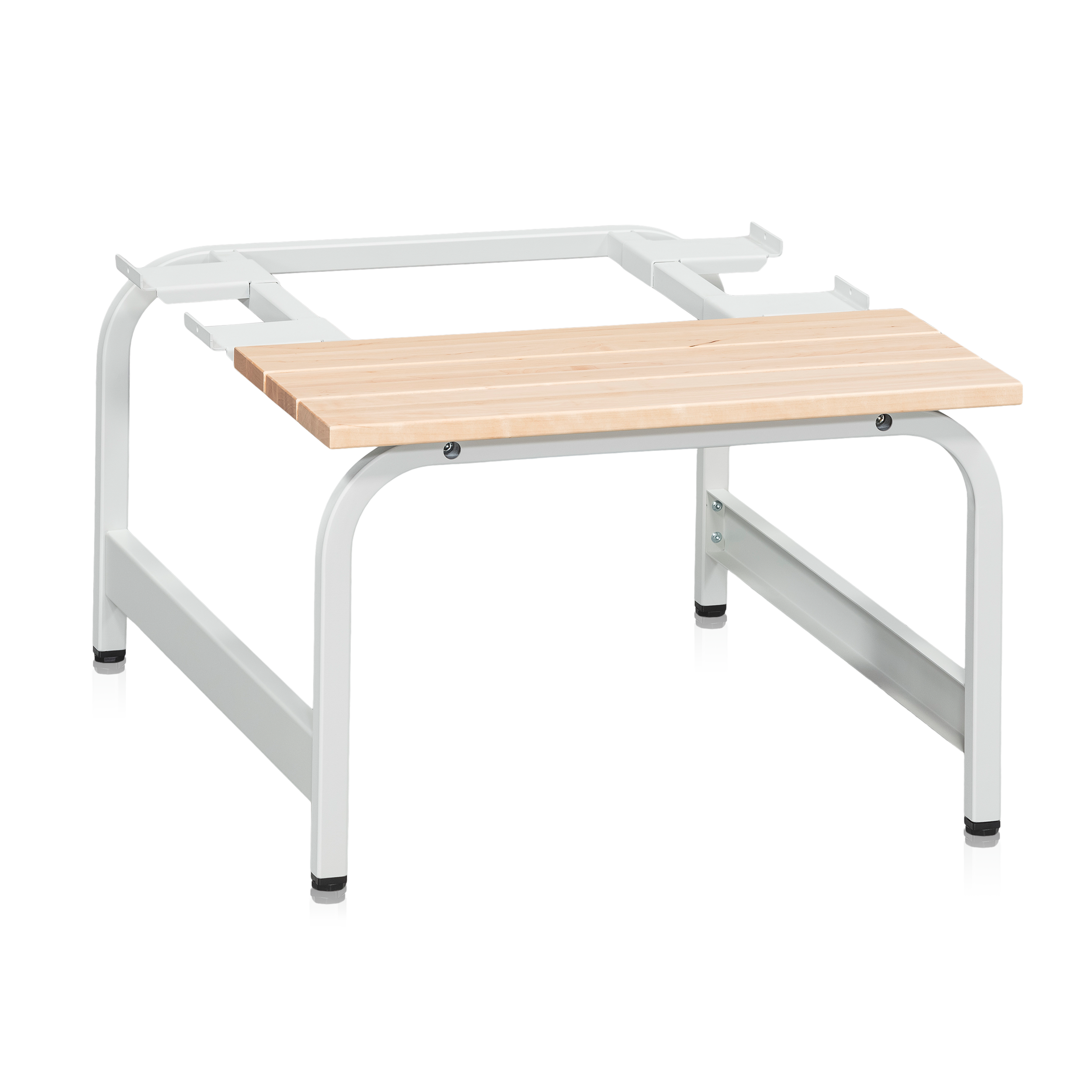 Bench for Locker 2 Doors 600 Grey