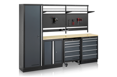 Garageinredning Homeworx Panel Komplett 1