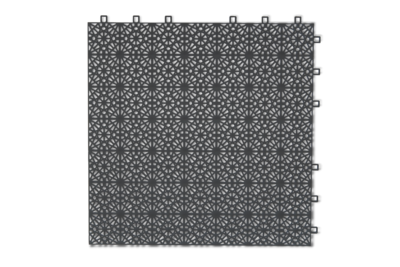 Floor Tile Ultimate Plus 3 m² Graphite Grey