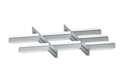 Lådinredning metall 136, 36x36, H=200mm