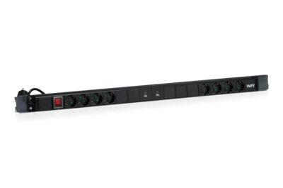 Power Bar 8 Sockets 900 mm Cabinet