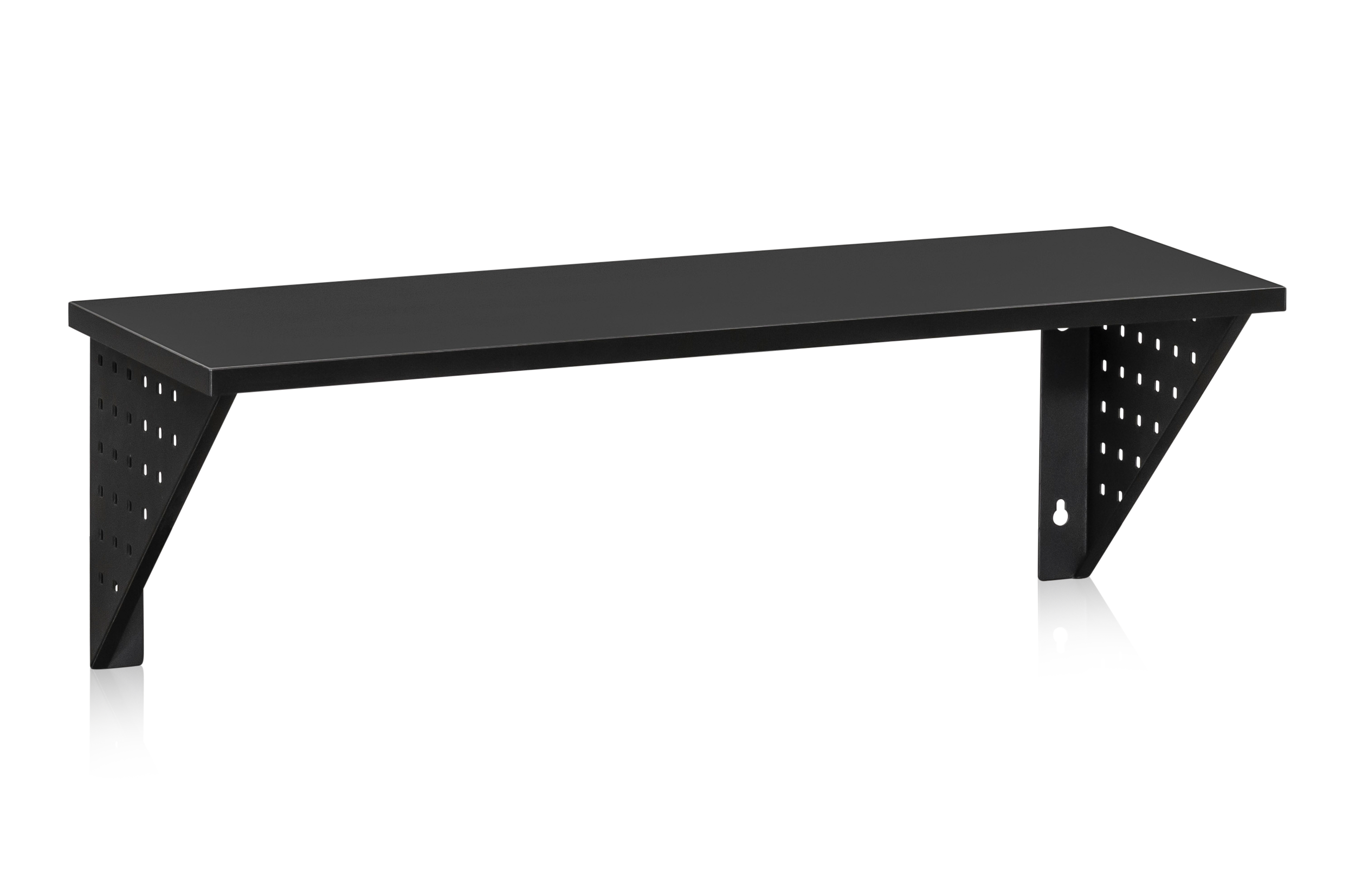 Bank Wandhängend 1000 mm schwarz