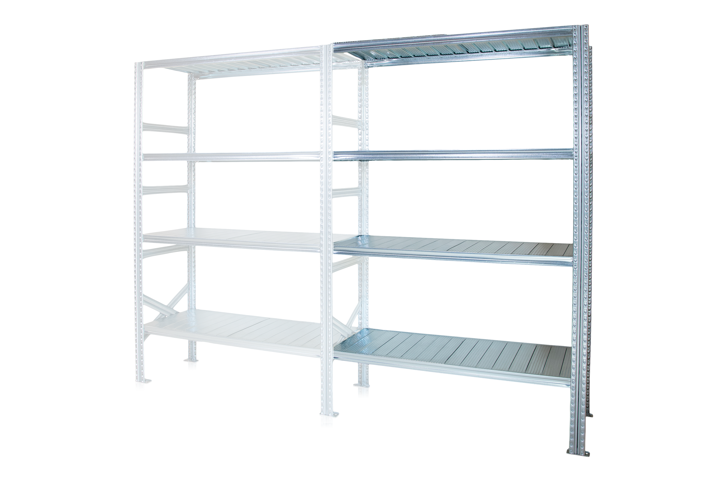 Hyllsystem påbyggnad 1972x1200x600 mm