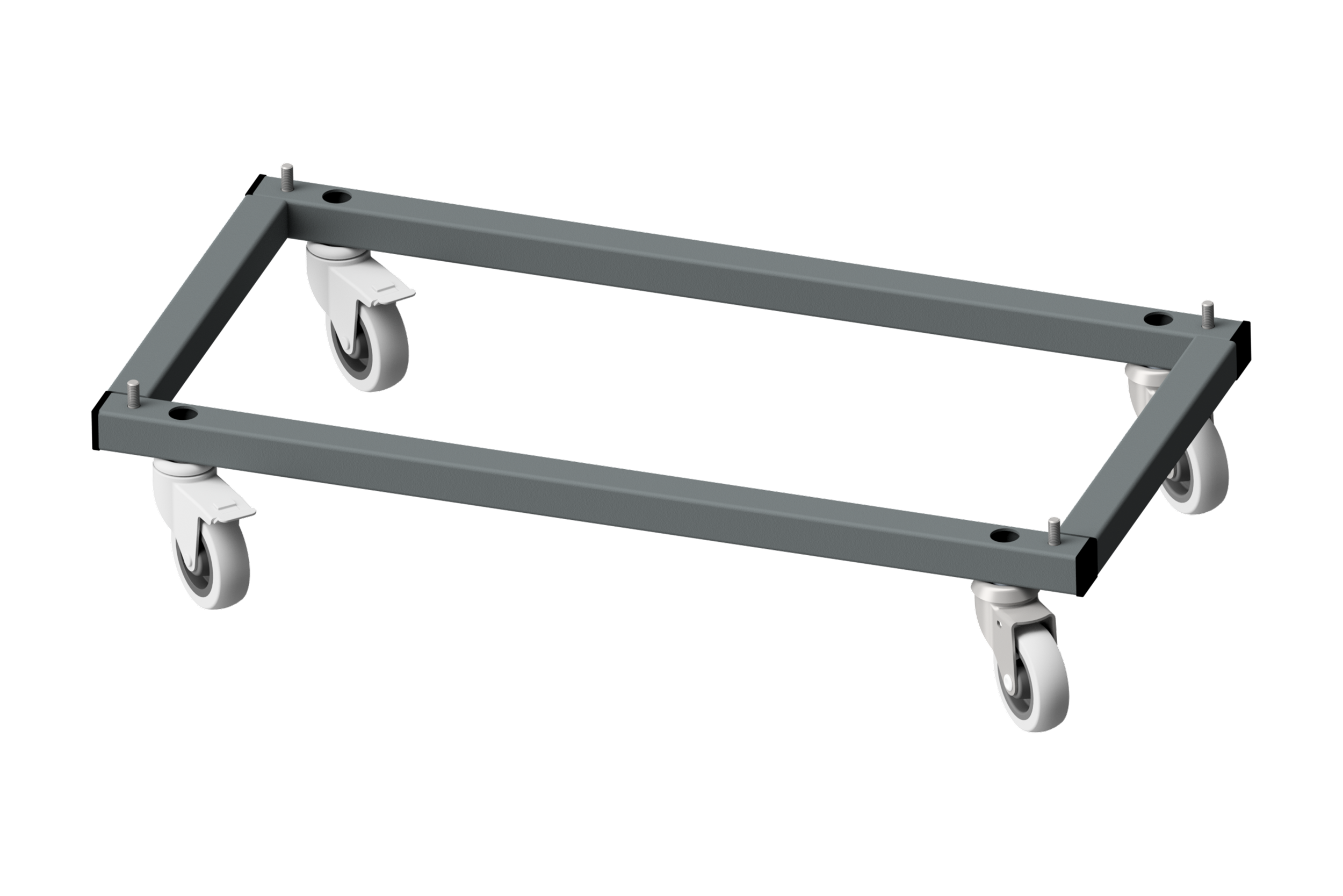 Hjulunderrede datorskåp 700x345x30 mm