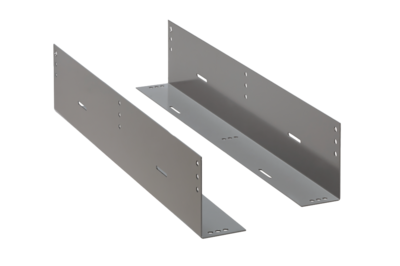 Sidostöd för insatsram 27E, H=185-220mm par