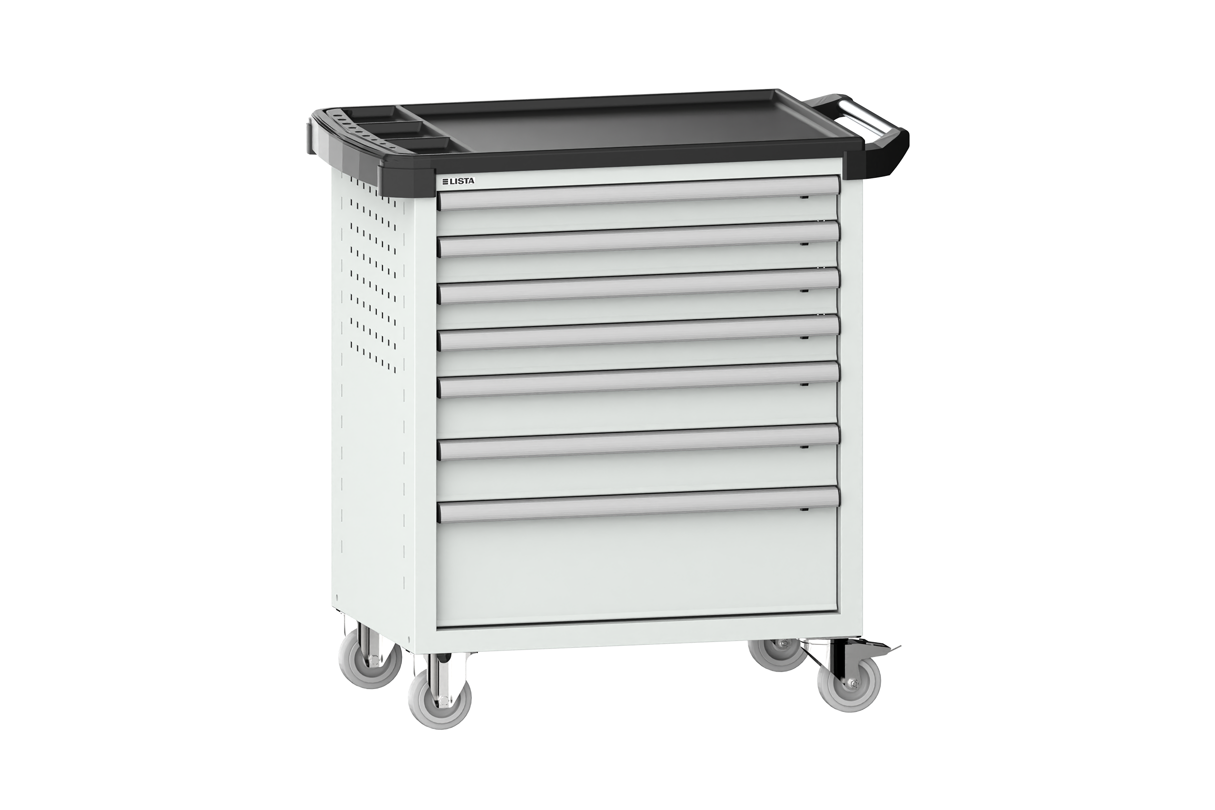 Verktygsvagn LISTA 36x27 7 lådor ABS