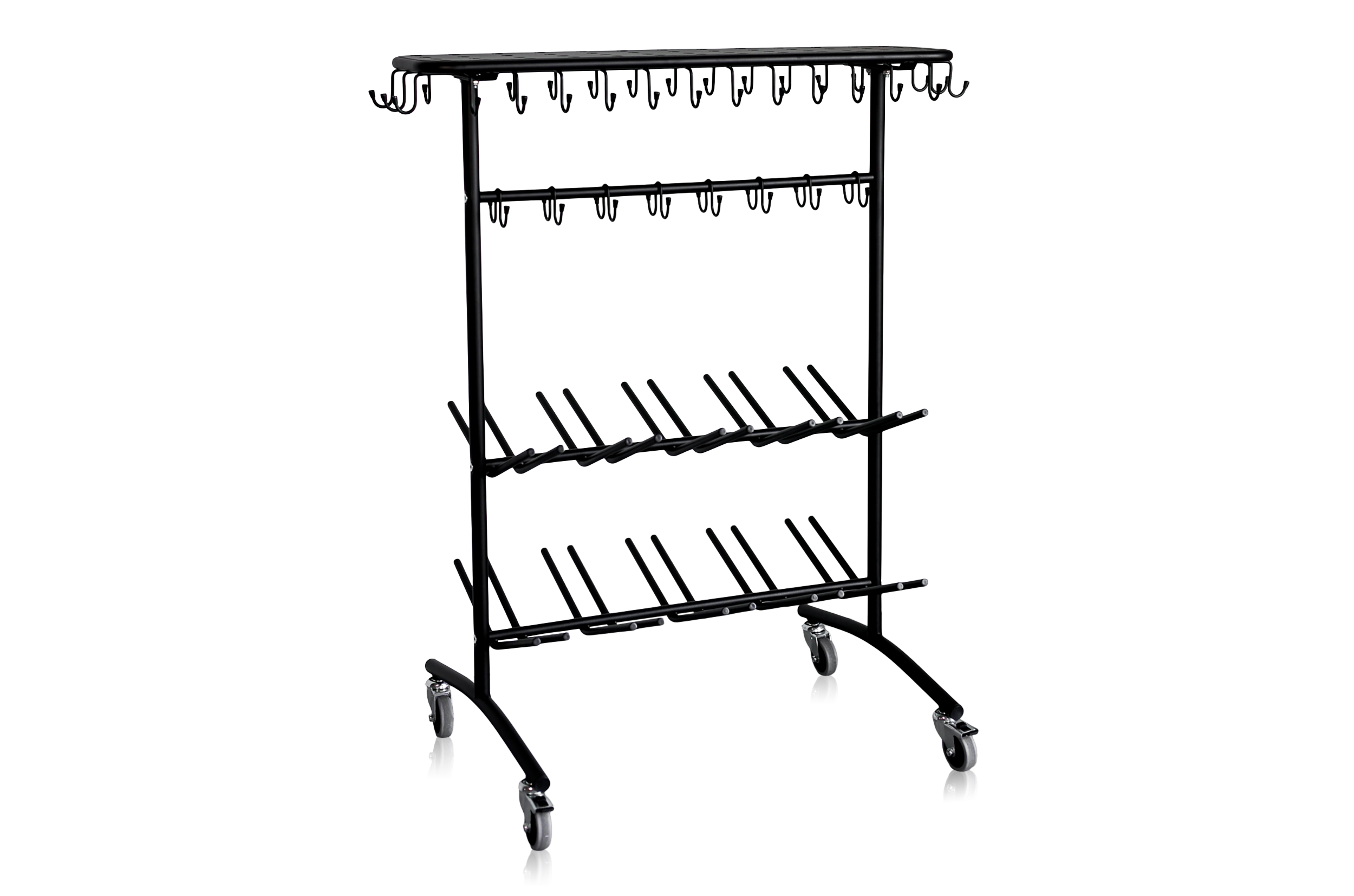 Clothes and Boots Trolley Black