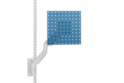 Lochrasterplatte 370x370 mm Blau für VESA-Halterungen