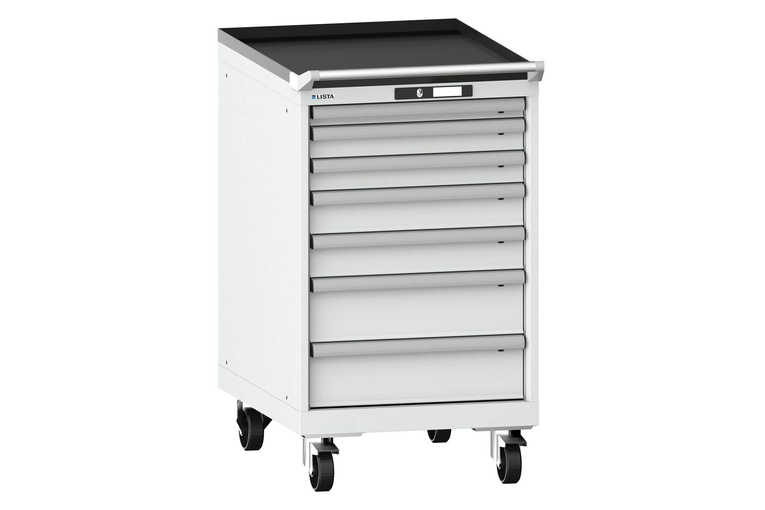 Mobil Verktygshurts LISTA 27x36 (BxDxH) 564x725x990 7 lådor 75 kg