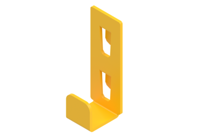 Klädkrok för pelare