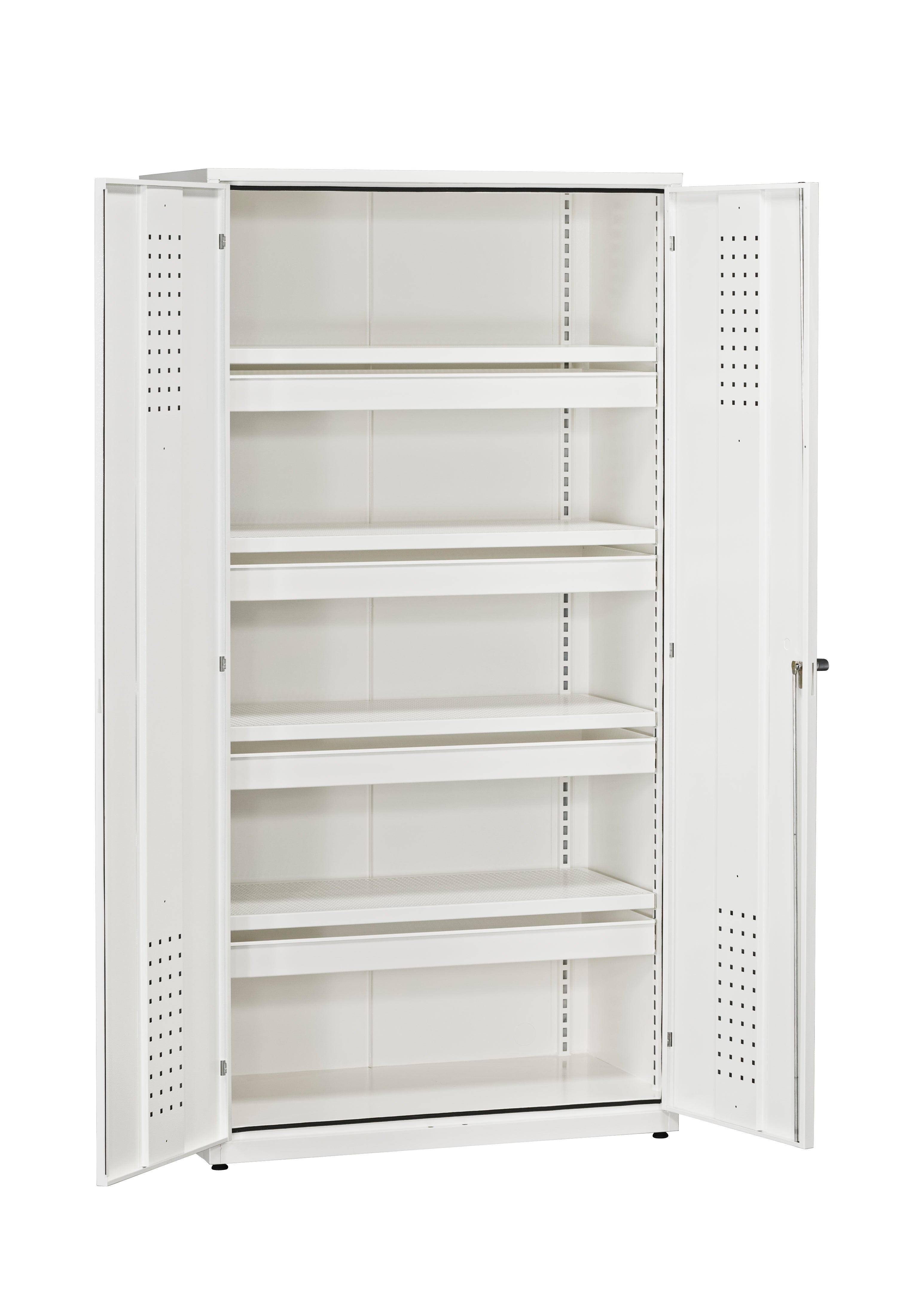 Miljöskåp HD 500 inkl. Ventilation Vit 2000x1020x540 mm