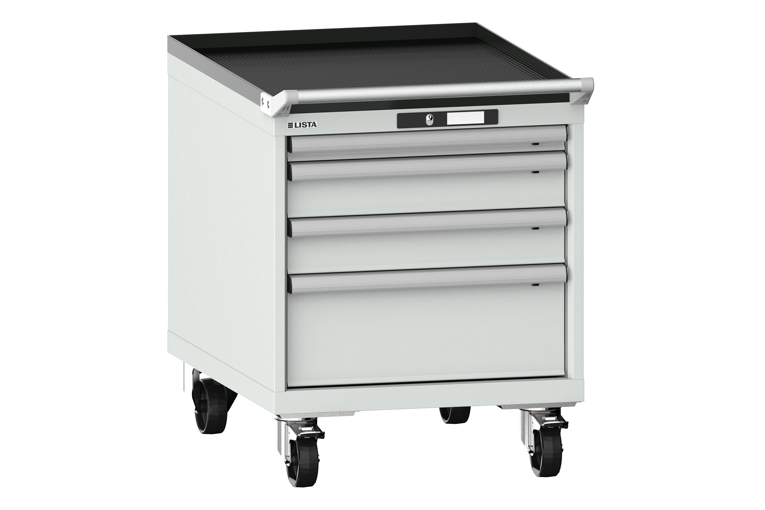Mobil Verktygshurts LISTA 27x36 (BxDxH) 564x725x723 4 lådor 75 kg