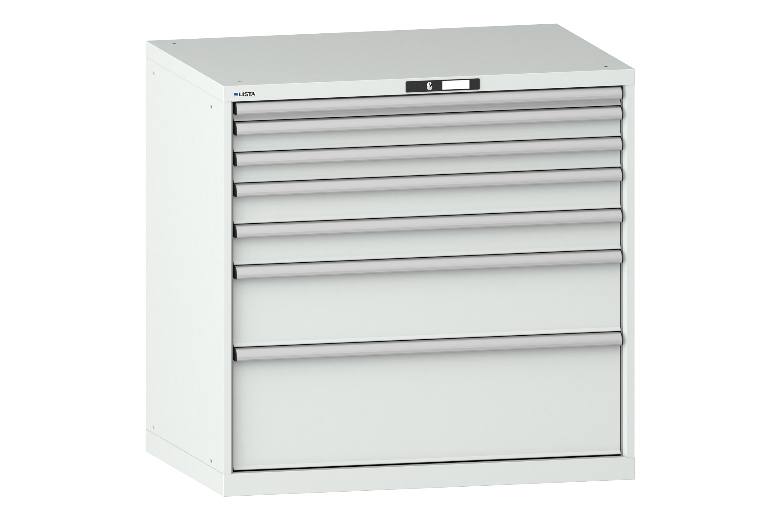 Verktygshurts LISTA 54x36 (BxDxH) 1023x725x1000 7 lådor 200 kg
