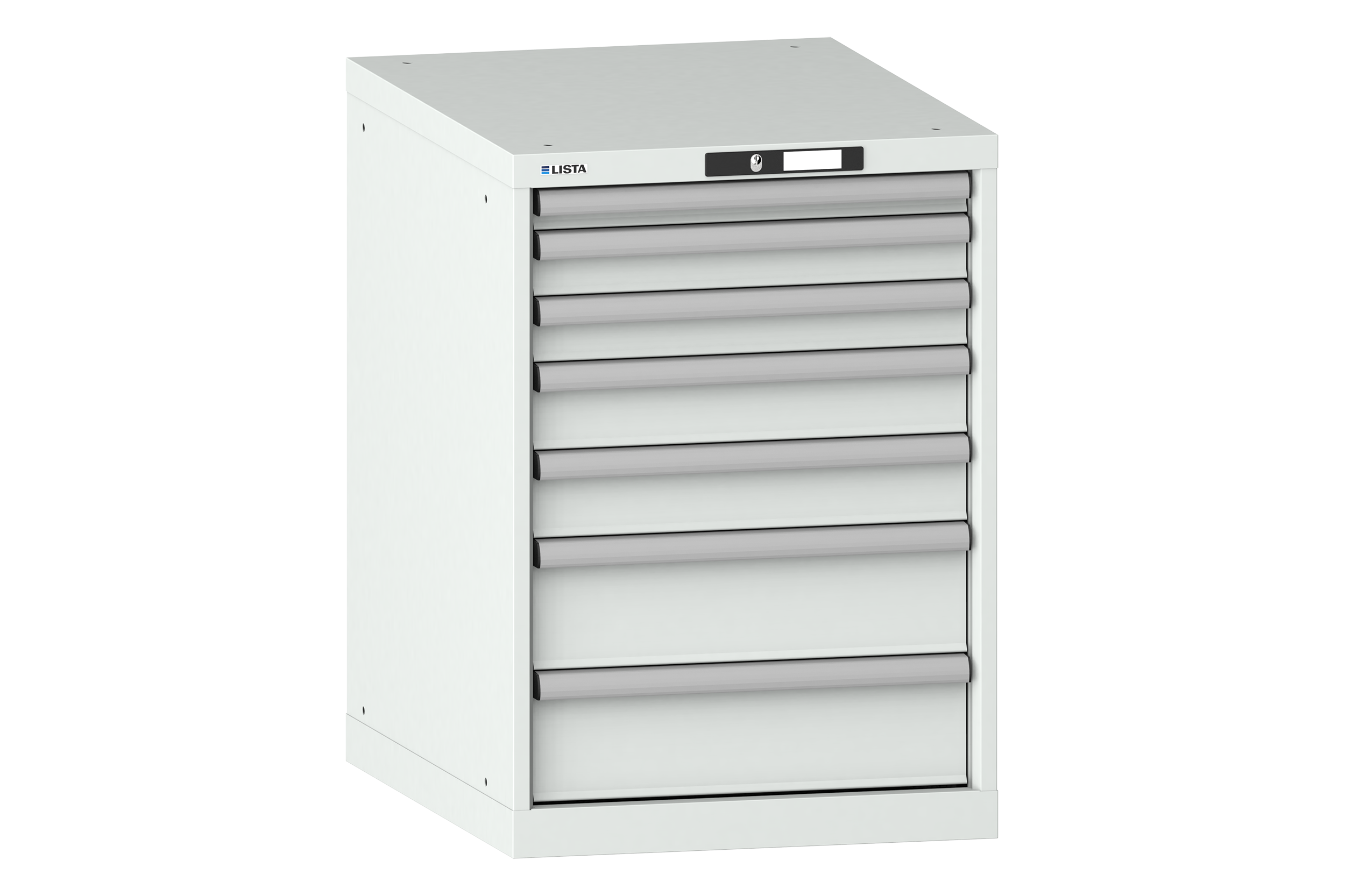 Verktygshurts LISTA 27x36 (BxDxH) 564x725x800 7 lådor 75 kg