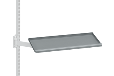 Keyboard Holder Grey for Flexible Arm, NCS S-6502 B