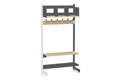 L-Stativ Tilläggssektion 900 mm Komplett 4 Grå