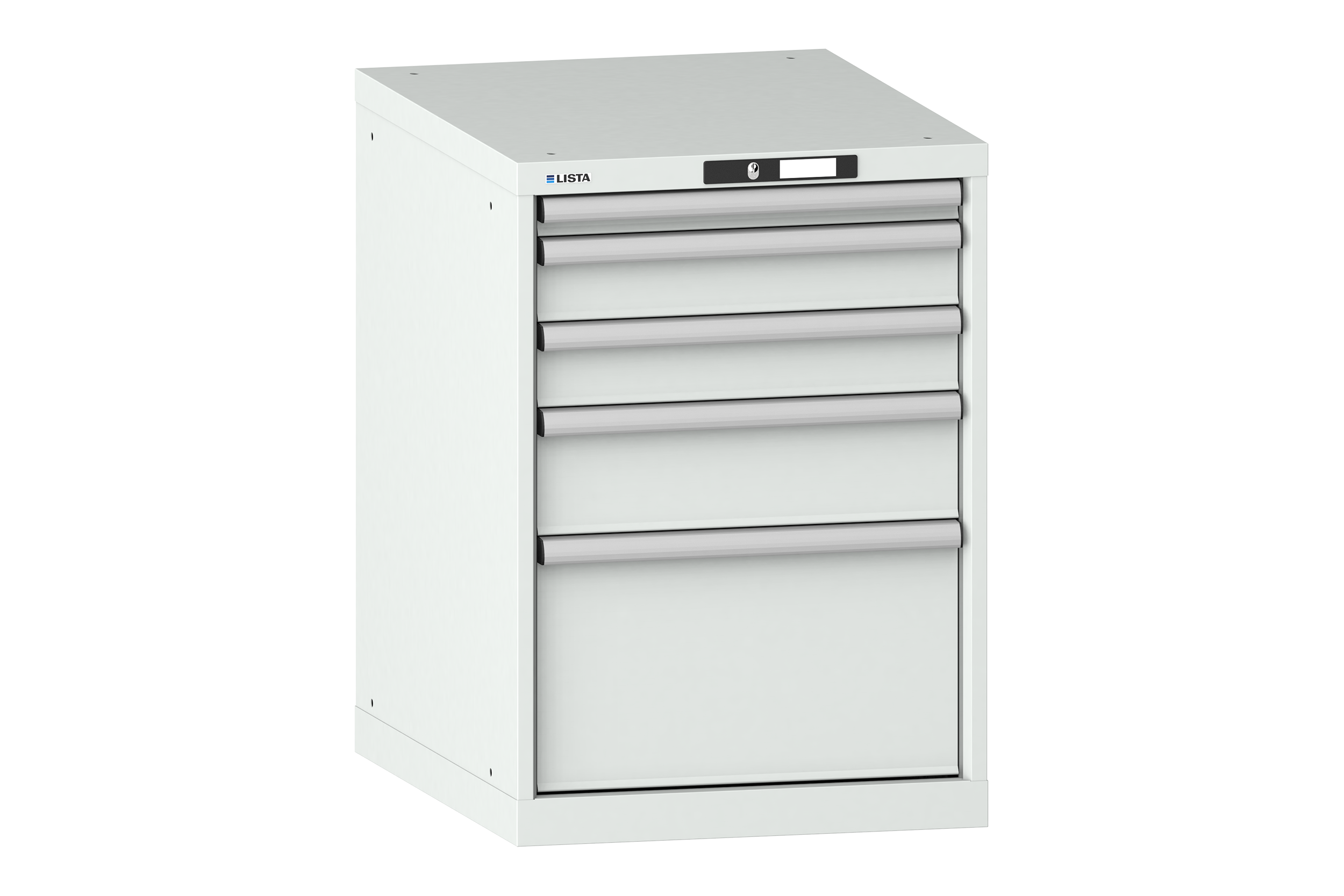 Verktygshurts LISTA 27x36 (BxDxH) 564x725x800 5 lådor 75 kg