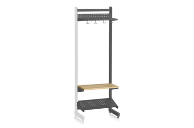 L-Stativ Tilläggssektion 600 mm Komplett 5 Grå