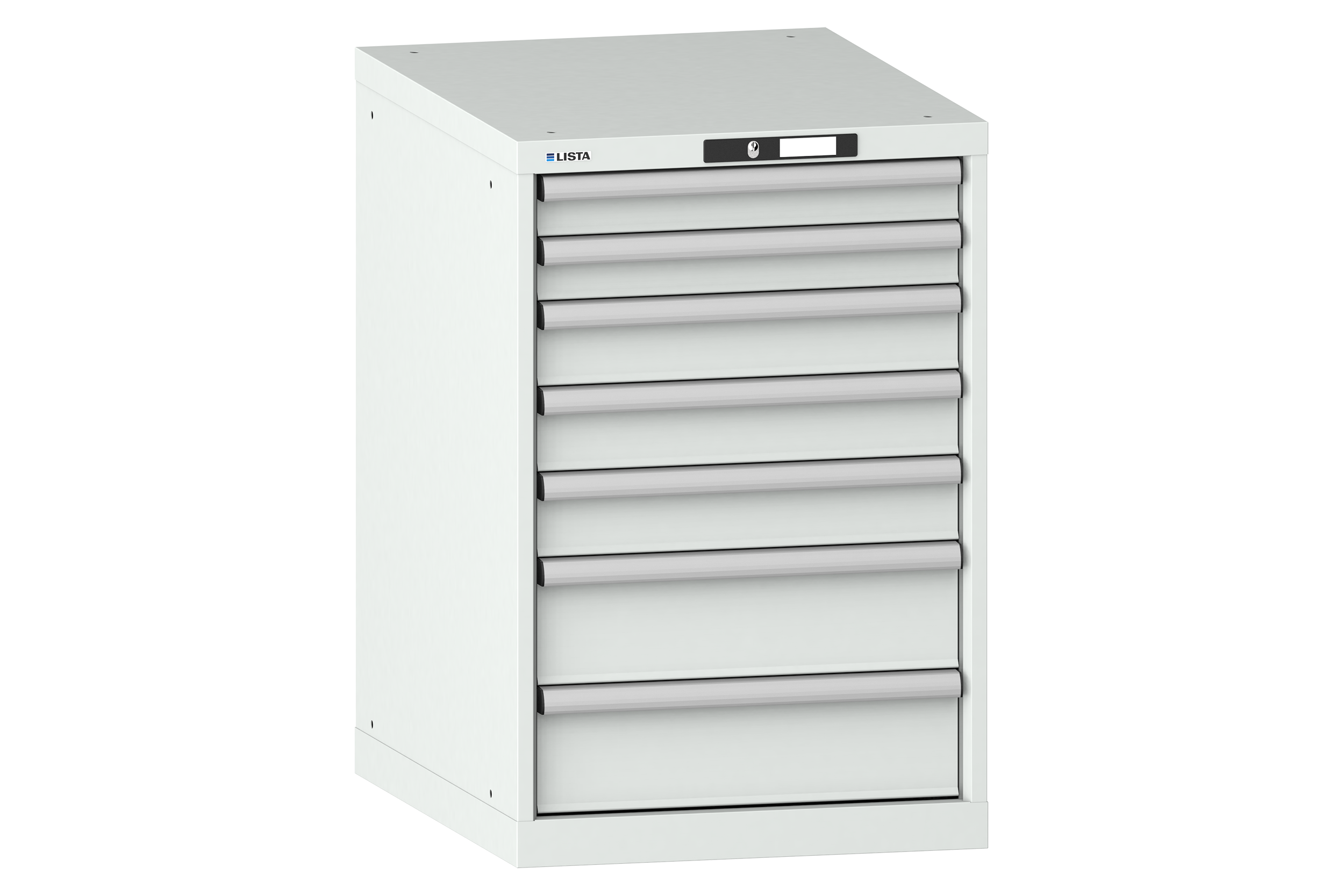Verktygshurts LISTA 27x36 (BxDxH) 564x725x850 7 lådor 75 kg