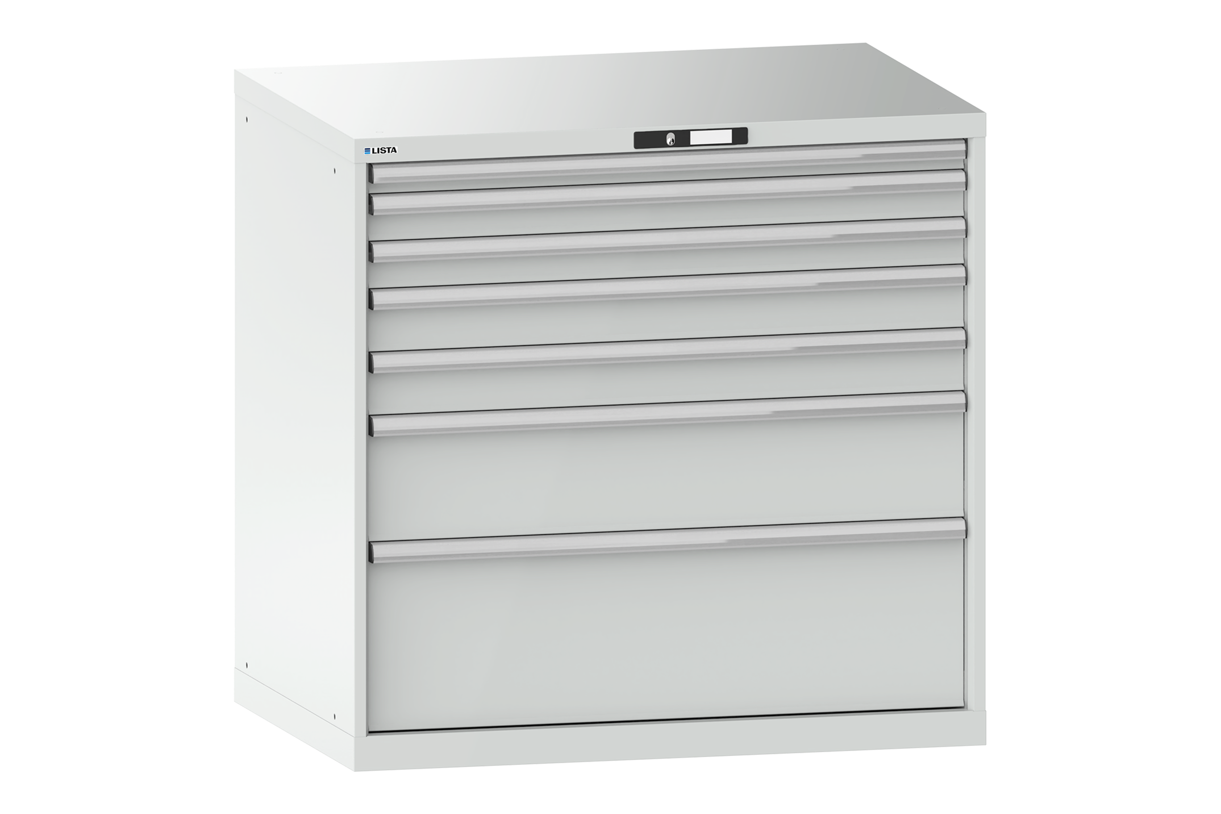 Verktygshurts LISTA 54x36 (BxDxH) 1023x725x1000 7 lådor 200 kg