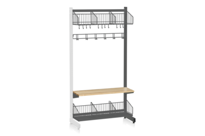 L-Stativ Tilläggssektion 900 mm Komplett 3 Grå