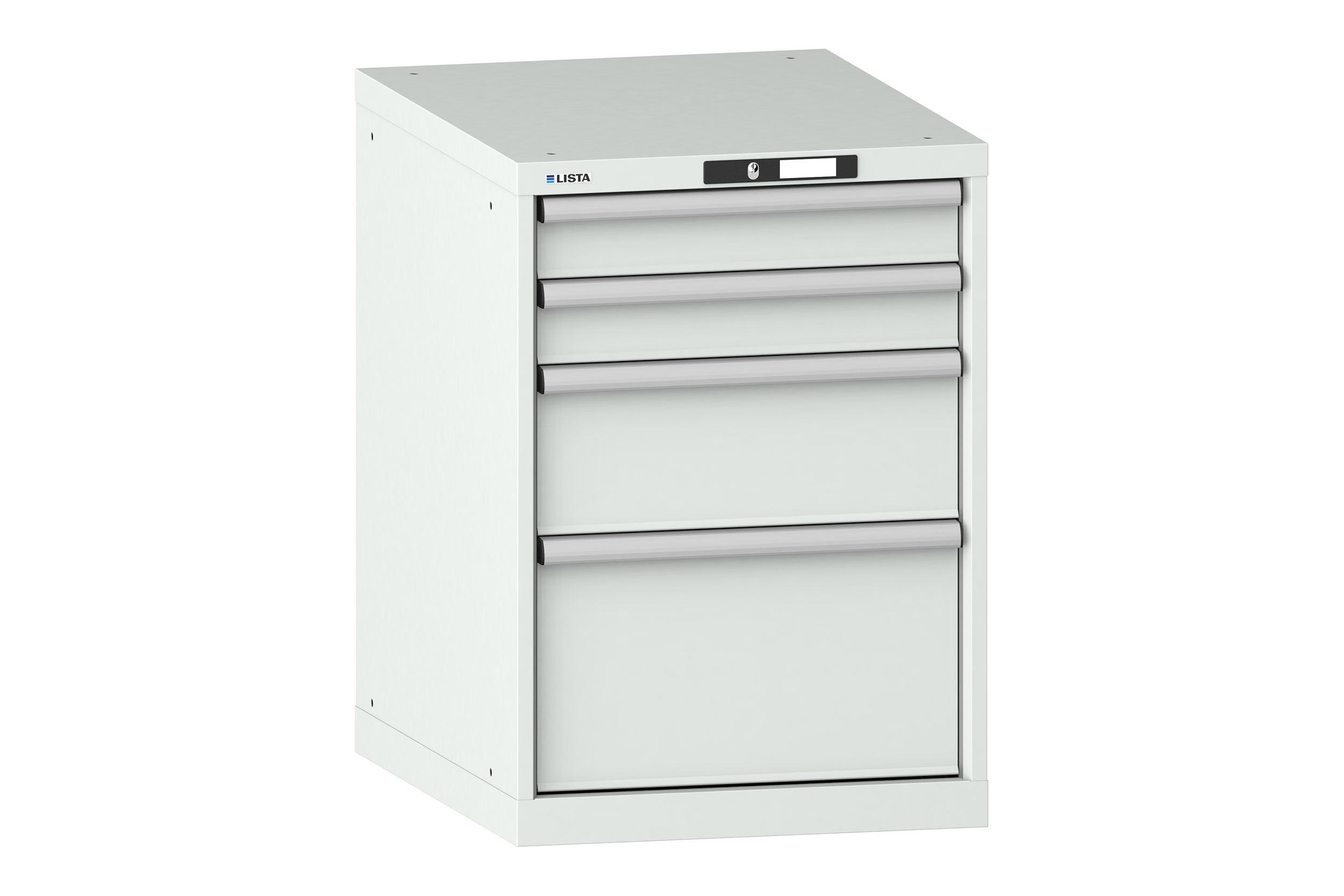Verktygshurts LISTA 27x36 (BxDxH) 564x725x800 4 lådor 75 kg