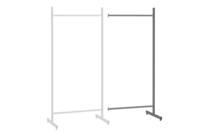T-Rack 150 Additional Section 930x2000 mm Grey