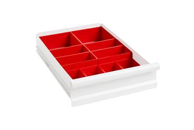 Lådinredning 455x300x100 mm Plastlådor Kombination 1