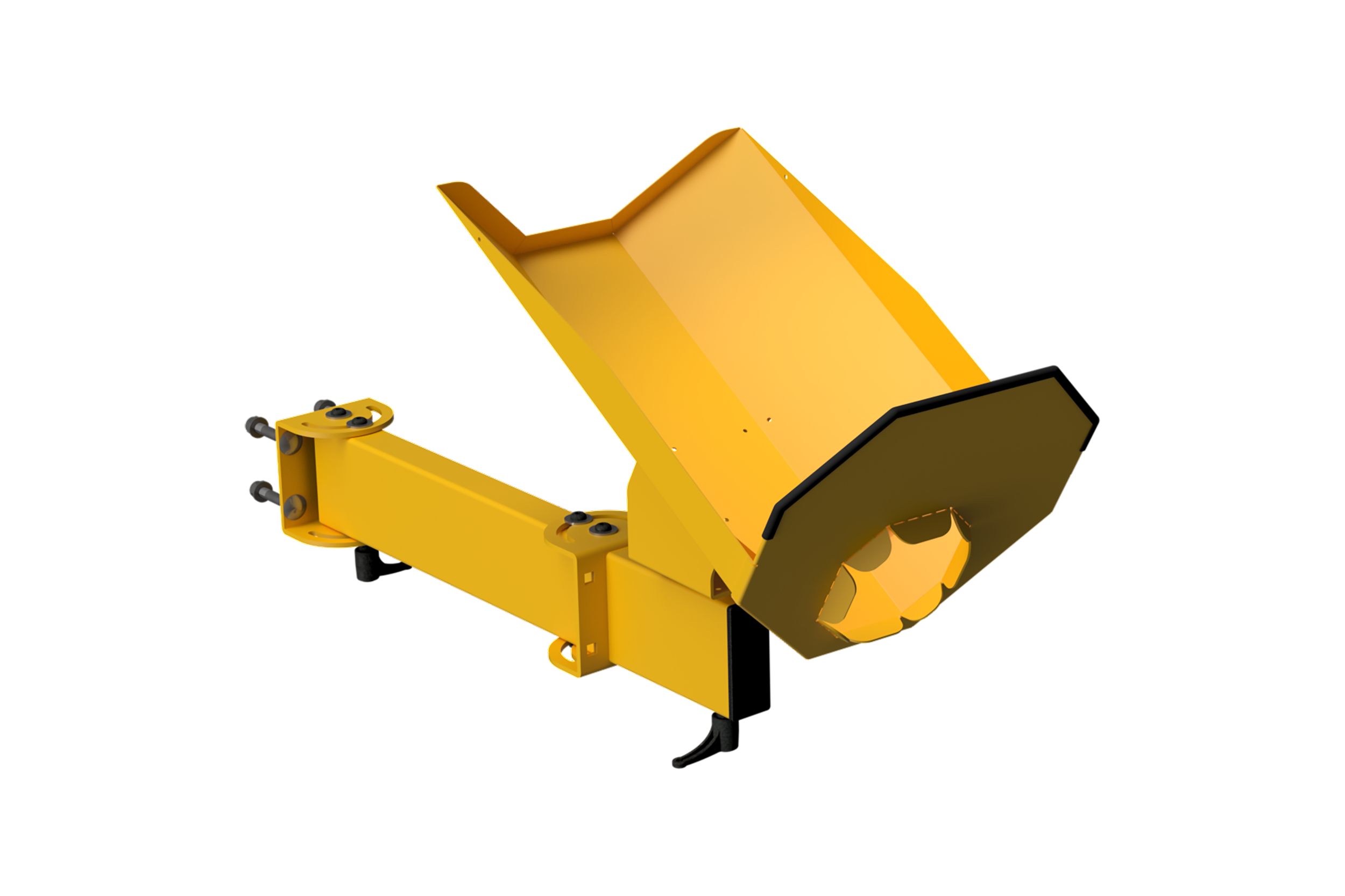Dispenser with arm Yellow