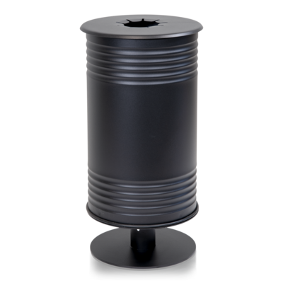 Avfallsbehållare Tin, Pant, Fot, Svart