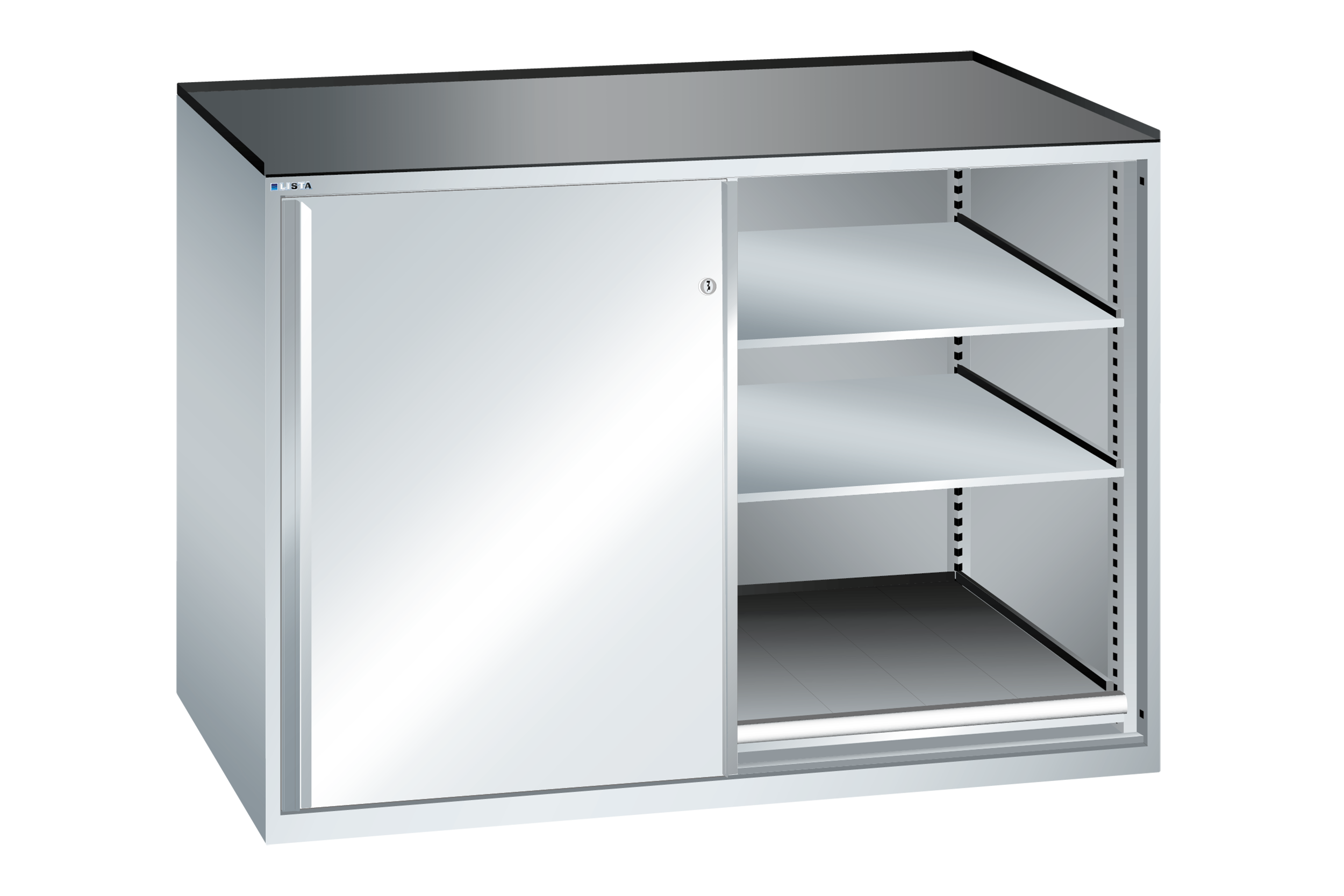 Verktygshurts Skjutdörr LISTA 2x36x36 (BxDxH) 1430x780x1020