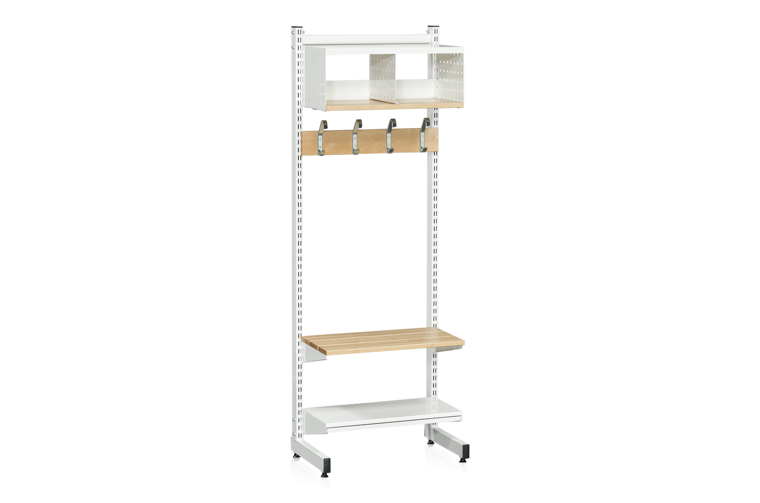 L-Stand 600 mm Complete 4 White
