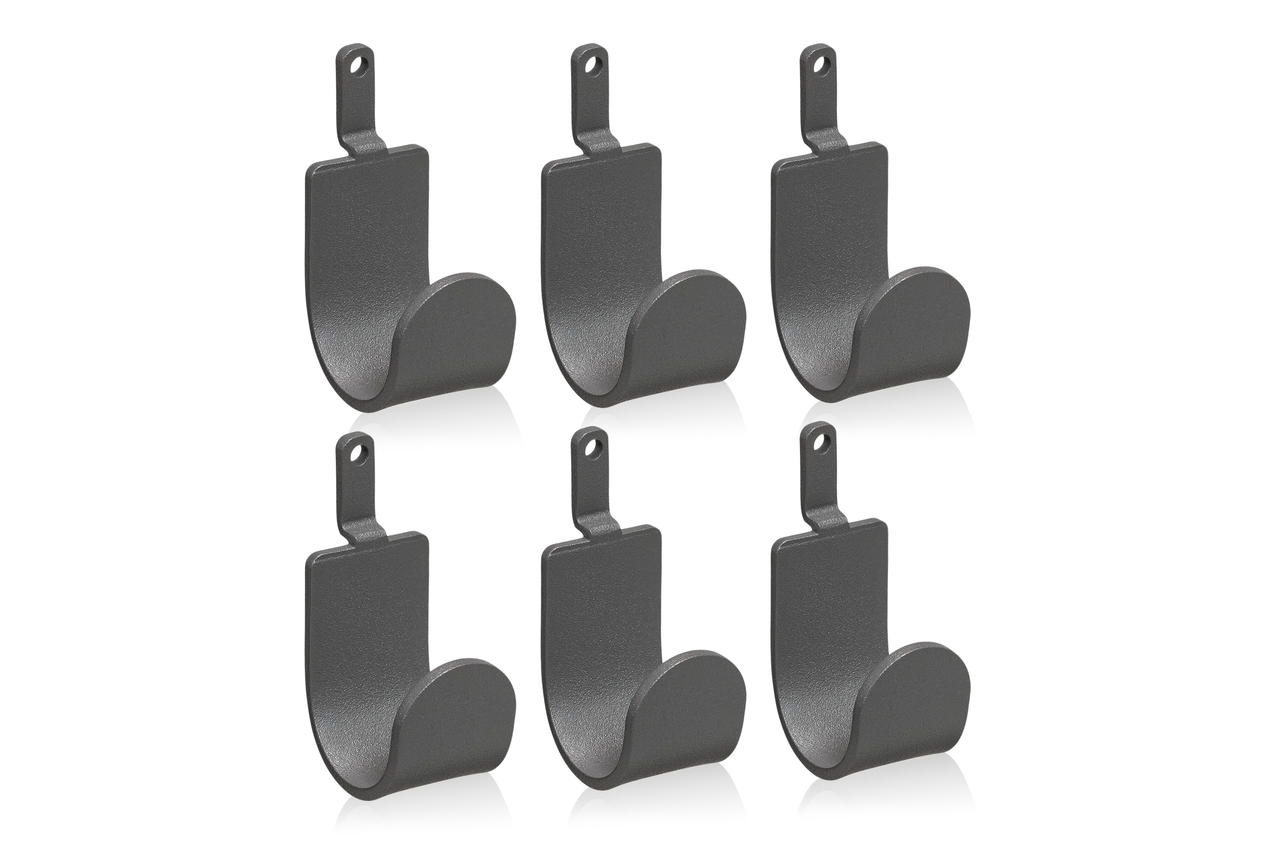 W Hook 6-pack Grey