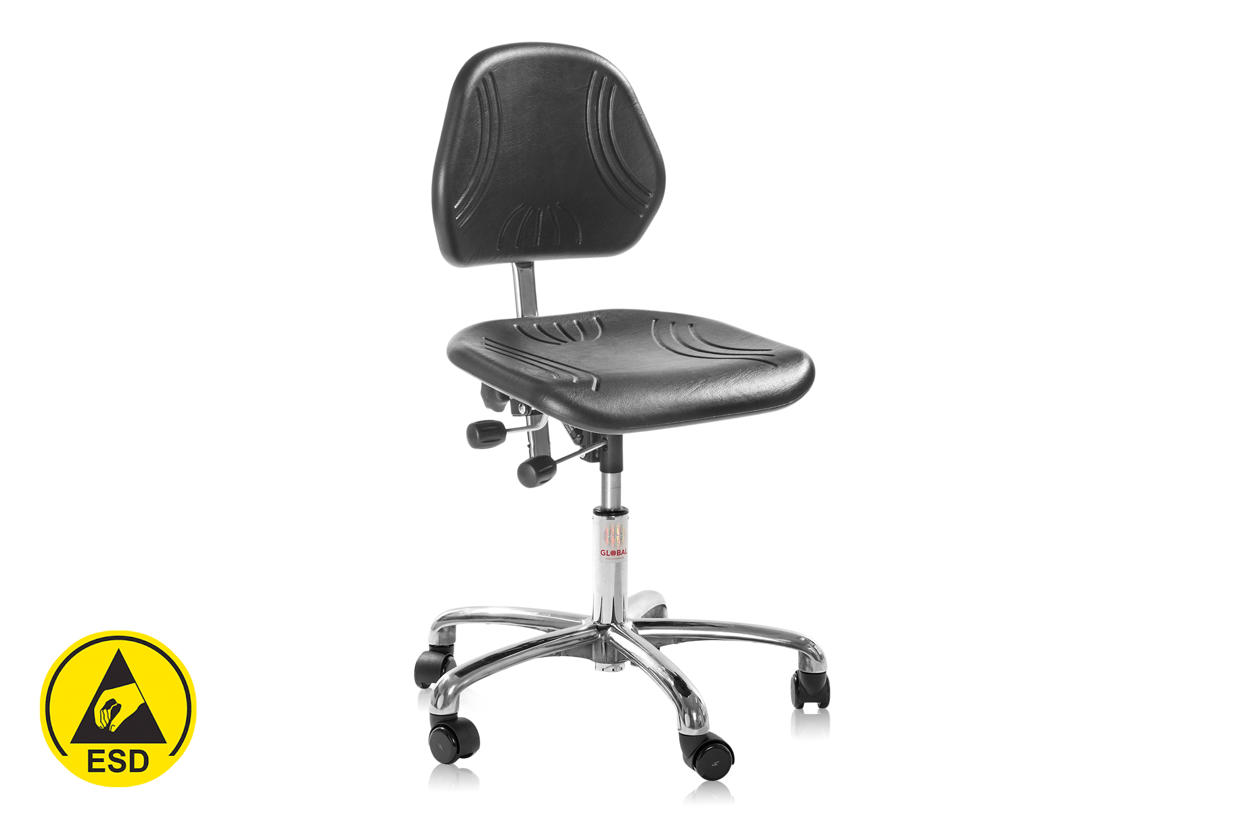 Arbetsstol Comfort ESD låg