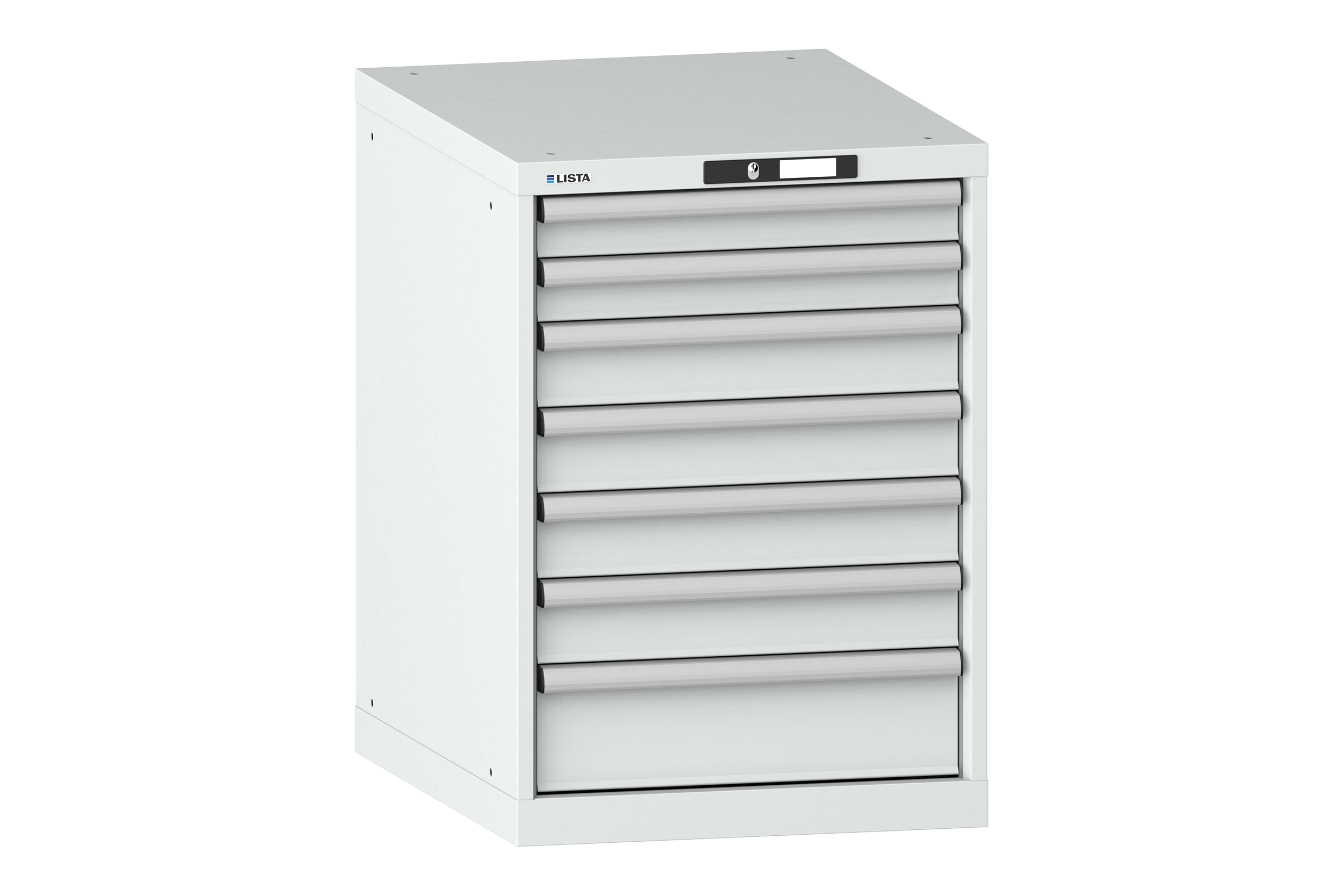 Verktygshurts LISTA 27x36 (BxDxH) 564x725x800 7 lådor 75 kg