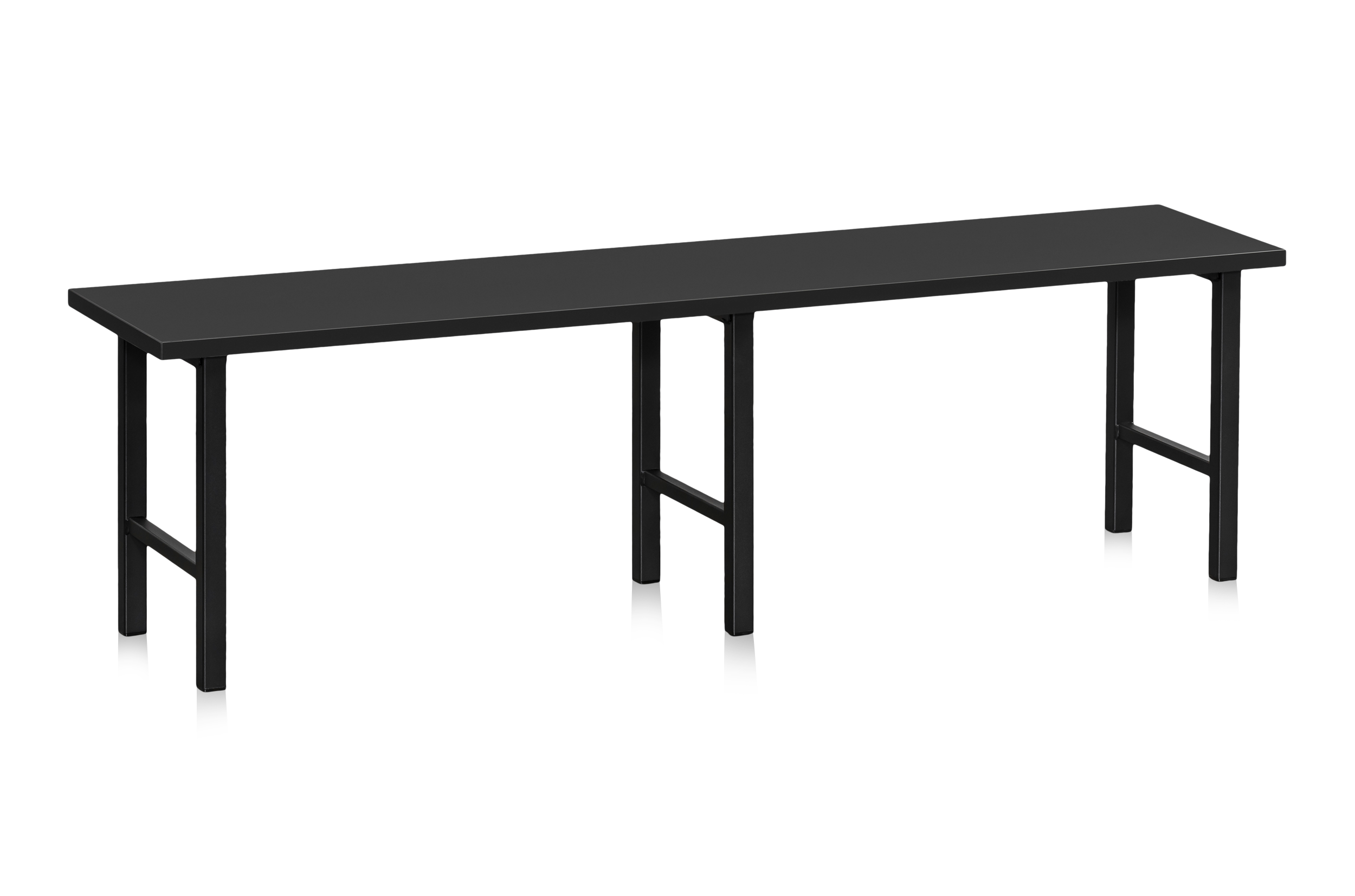 Bank 1500 mm schwarz