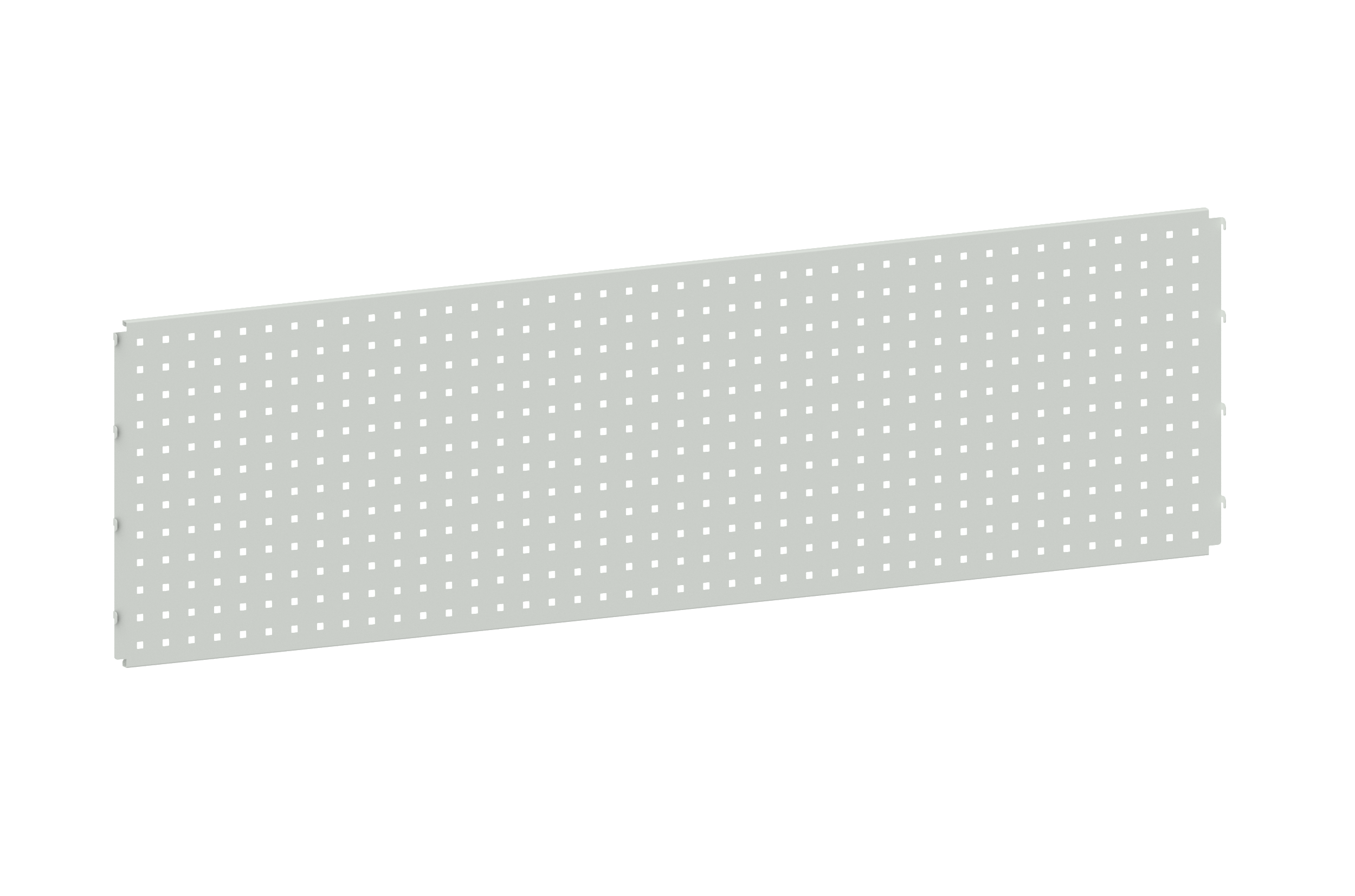 Perforerad panel arbetsstation för hyllsystem 1600x480 mm