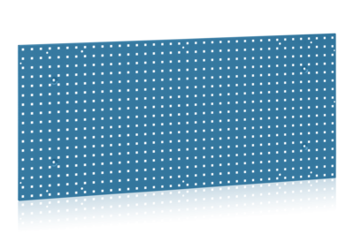 Lochplatte zur Wandbefestigung 1443x645 mm Blau