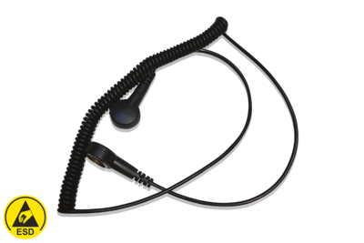 Spiralkabel till handledsband ESD