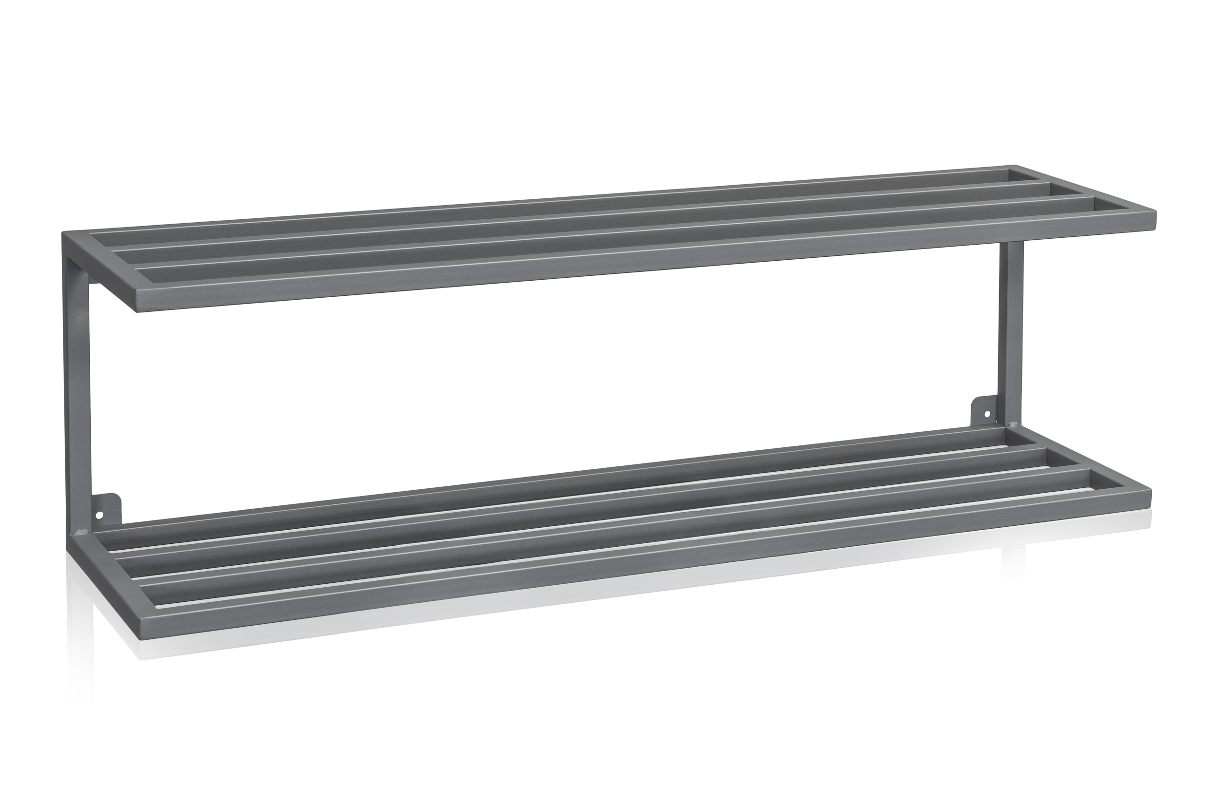 Hat-/Shoe Shelf 990 mm Grey