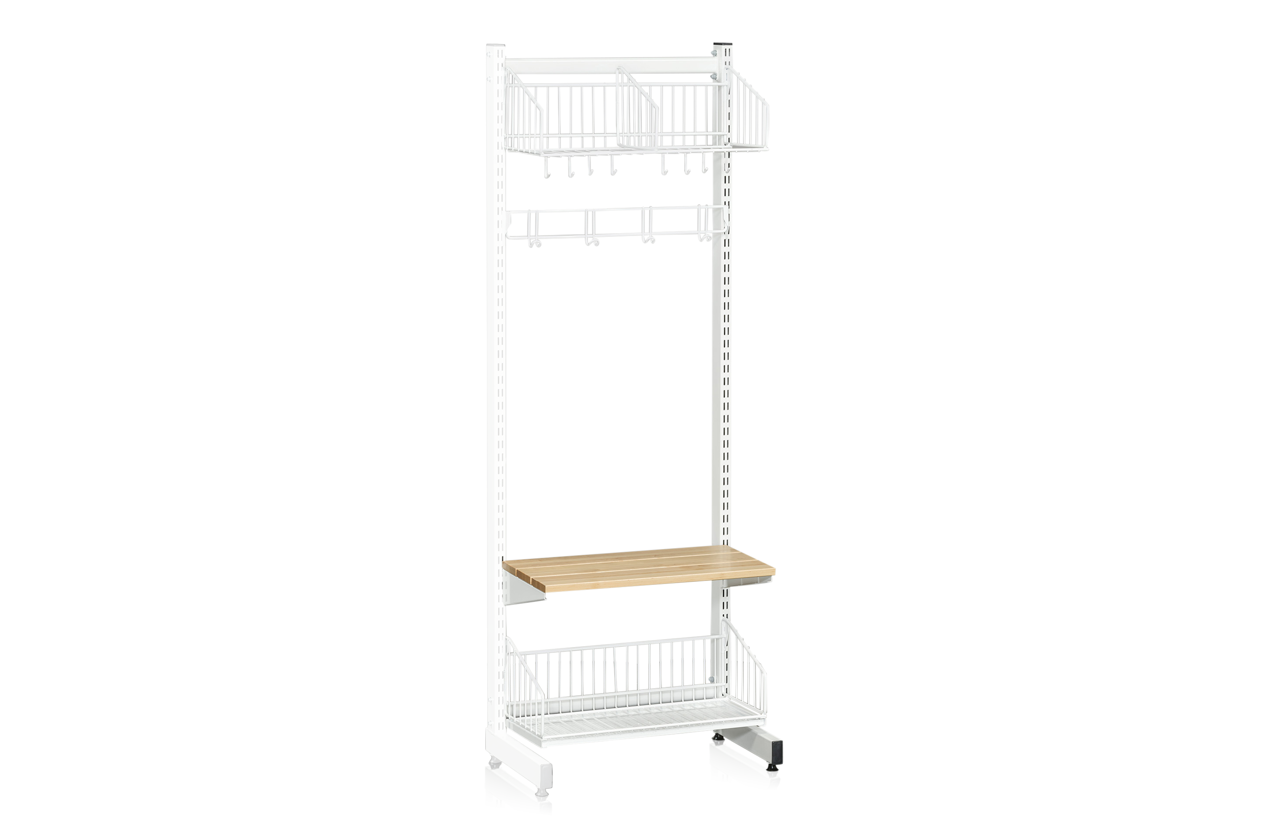L-Stand Extension 600 mm Complete 3 White