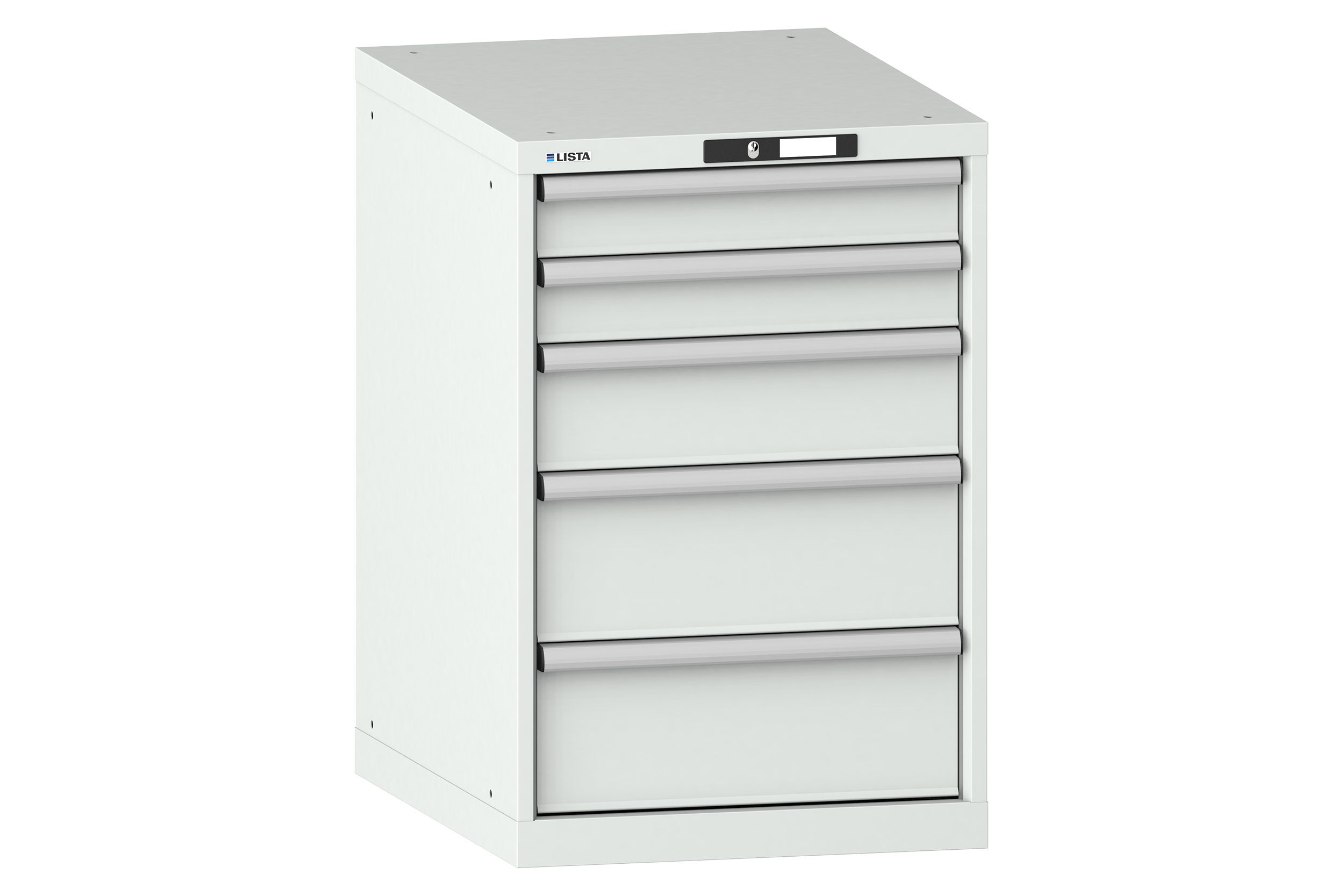 Verktygshurts LISTA 27x36 (BxDxH) 564x725x850 5 lådor 75 kg