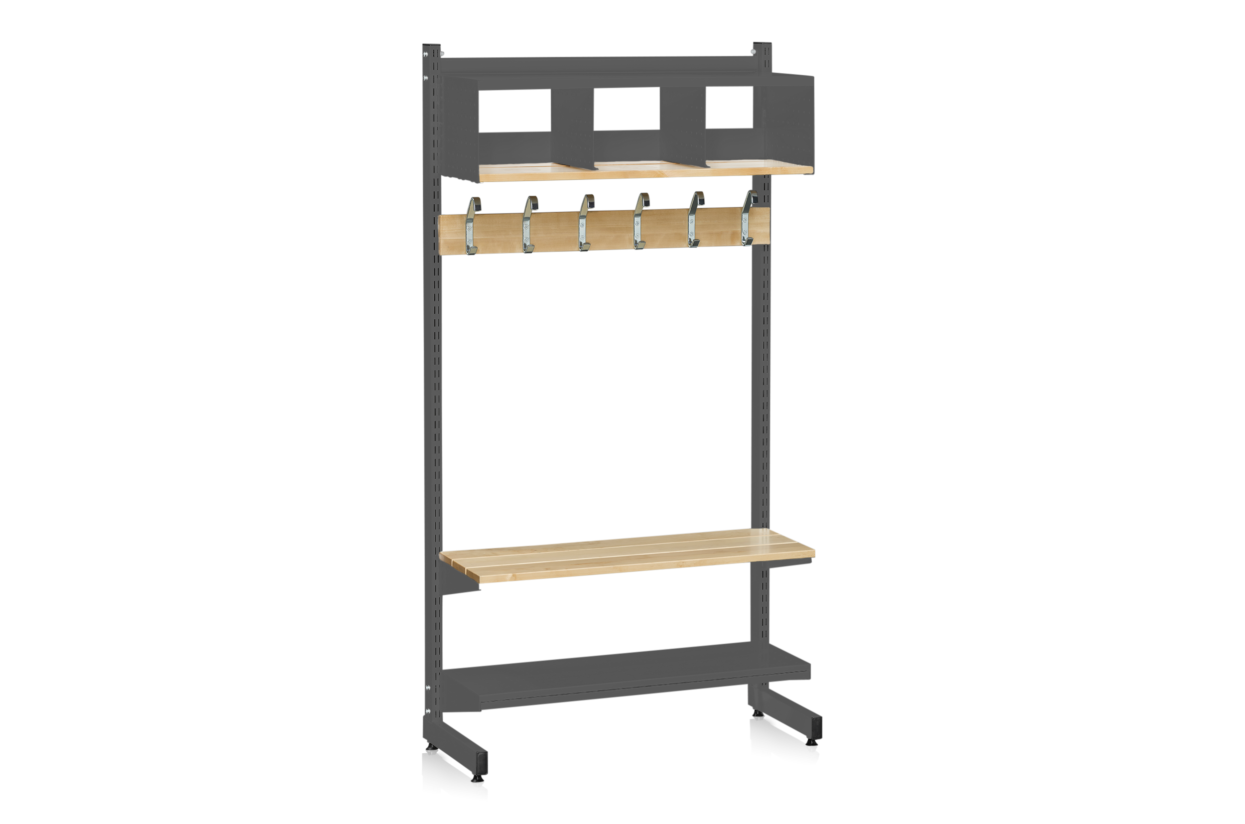 L-Stand 900 mm Complete 4 Grey