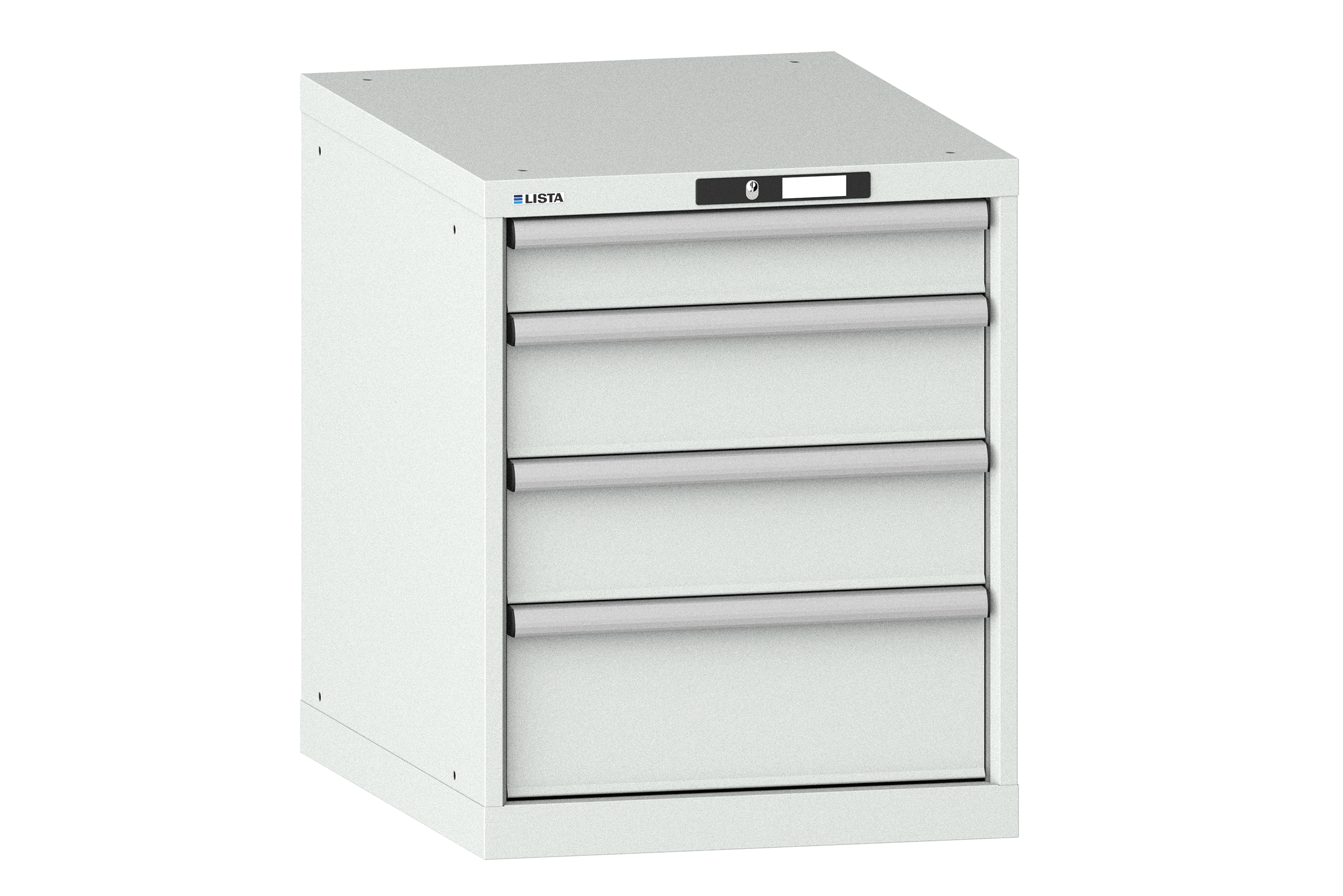 Verktygshurts LISTA 27x36 (BxDxH) 564x725x700 4 lådor 75 kg
