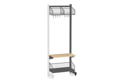 L-Stativ Tilläggssektion 600 mm Komplett 2 Grå
