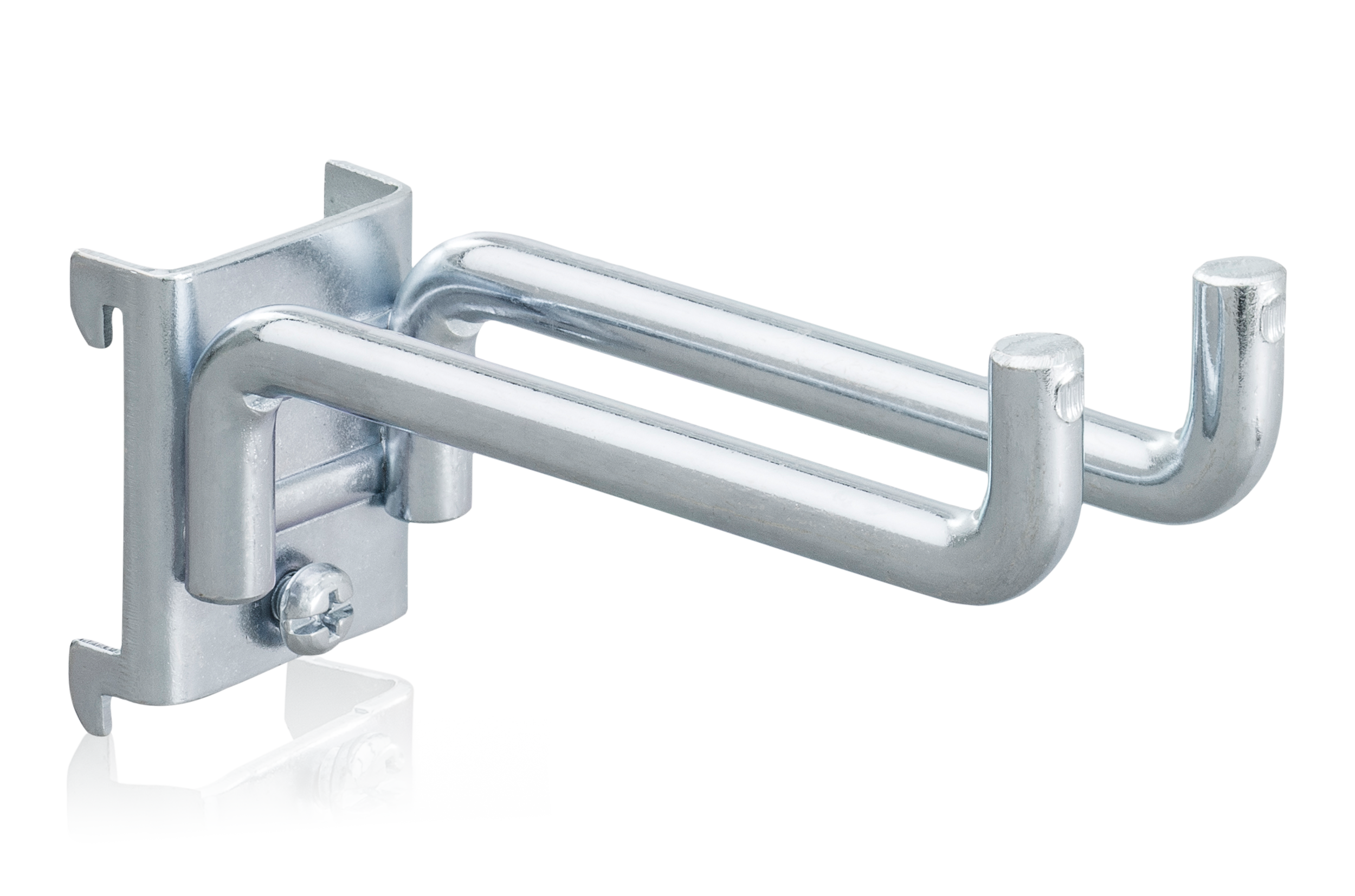 Double Hook HD 100x20x8 Ø mm 5-Pack